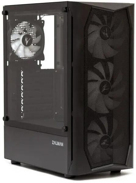 Корпус ATX Zalman N4 REV.1, Midi-Tower, без БП,  черный [n4 rev.1 black]